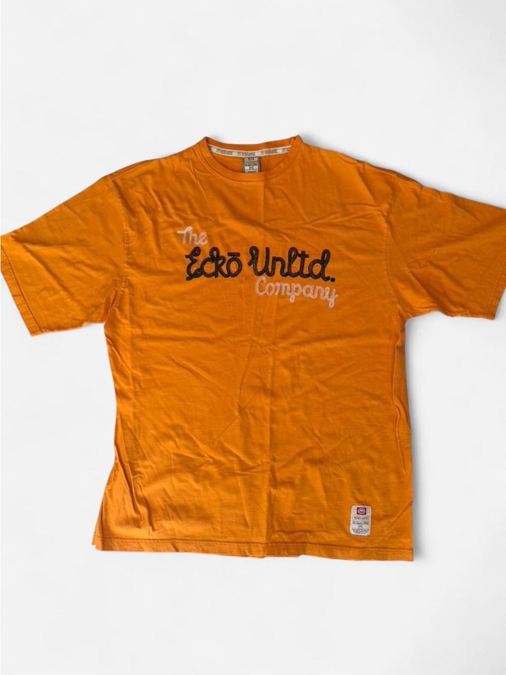Ecko Unlimited Orange Short-Sleeve Logo Tee